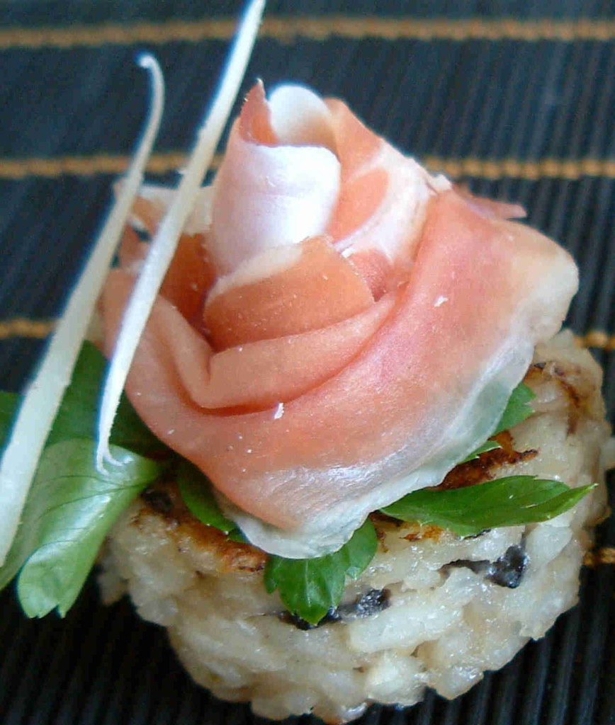 Proscuitto canapes