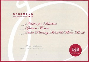 Winner Best Pairing Food and Wine Book in the Gourmand World Cookbook Awards 2016